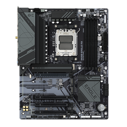 Материнская плата Gigabyte sAM5:B650 EAGLE AX [AMD B650,1*PCI Ex16,3*PCI Ex1,4*DDR5, 4*Sata3, 5*M.2, 6*USB2.0,3*USB 3.2, DisplayPort,HDMI,PS/ 2,ATX]