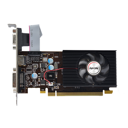 Видеокарта PCI-e:Geforce G 210 Afox (1Gb, DDR3, 64 bit, 1*DVI, DVI-I; D-SUB; HDMI) AF210-1024D3L5