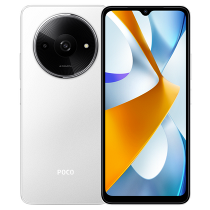 Смартфон Xiaomi Poco C61 4Gb/ 128Gb Белый Палестина