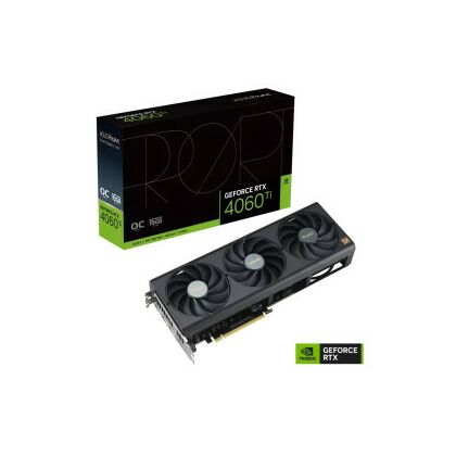 Видеокарта PCI-e:NVIDIA GeForce RTX 4060 Ti Asus (16Gb, GDDR6, 128 bit, 1хHDMI 2.1a, 3хDP 1.4a) 90YV0JH2-M0NA00