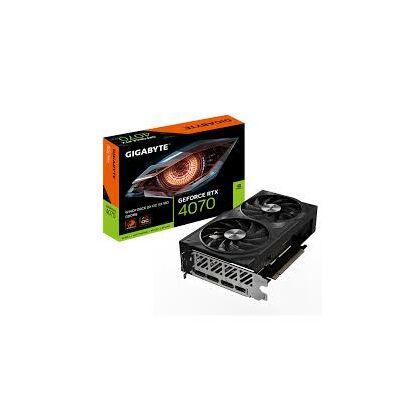 Видеокарта PCI-e: GeForce RTX 4070 Gigabyte (12Gb, GDDR6X, 192 bit, HDMI x 1, DisplayPort x 3) GV-N4070WF2OCV2-12GD