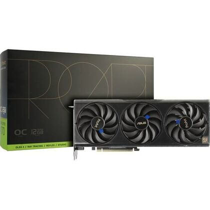 Видеокарта Asus PROART-RTX4070-O12G PCI-E 4.0 RTX 4070 12 ГБ 192 бит  GDDR6X  HDMIx1 DPx3