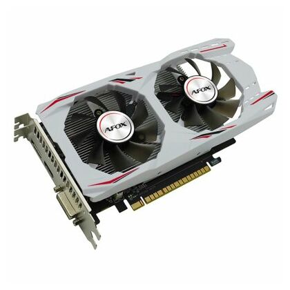 Видеокарта Afox PCI-E  NVIDIA GeForce GTX 1050 TI 4Гб 128 бит GDDR5  Display Port х 1, HDMI х 1, DVI х 1