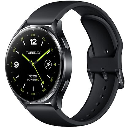 Умные часы Xiaomi Watch 2, Черный, силиконовый, 495 mAh, (возможность приема звонков)