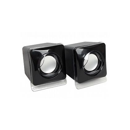 Колонки 2.0  Defender SPK 35 5W, черный, miniJack 3.5, Пластик (65635)