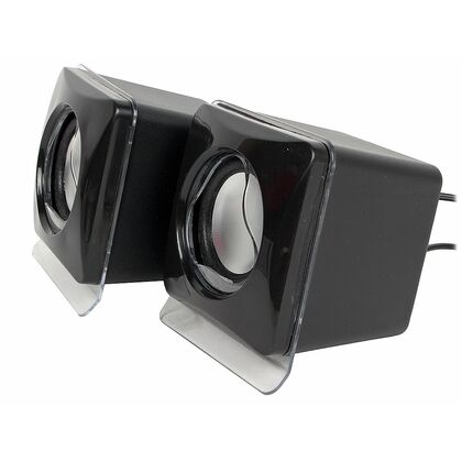 Колонки 2.0  Defender SPK 35 5W, черный, miniJack 3.5, Пластик (65635)