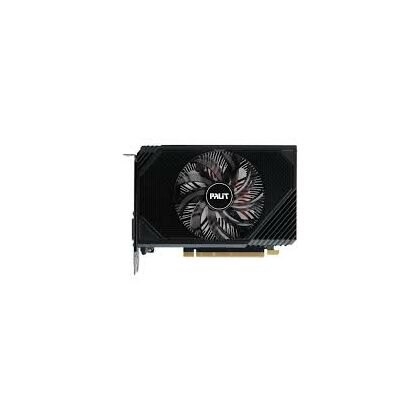 Видеокарта Palit PCI-E 4.0 RTX3050 STORMX NVIDIA GeForce RTX 3050 6 ГБ 96 бит  GDDR6  DVIx1 HDMIx1 DPx1