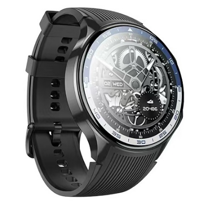 Умные часы HOCO Y24 AMOLED Smart, Черный, силиконовый, (поддержка звонков)