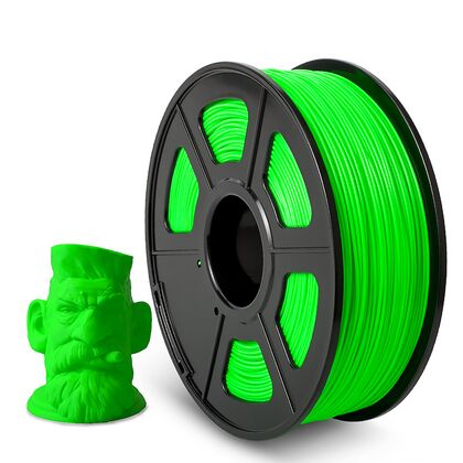 Филамент ABS Green для 3D печати (1,75мм/ 330м/ 1кг) NV Print