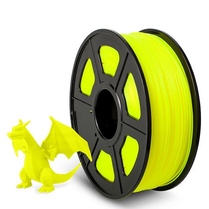 Филамент ABS Yellow для 3D печати (1,75мм/ 330м/ 1кг) NV Print