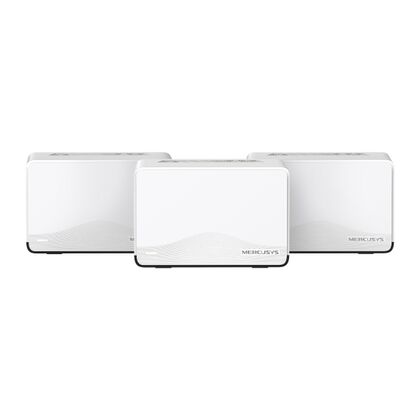Wi-Fi Mesh система MERCUSYS Wi-Fi 7 Halo H27BE(3-pack) ( 2.4 ГГц 688 Мбит/ с, 5 ГГц 2880 Мбит/ с, 2х1Гбит/ с, 1х2.5Гбит/ с) Halo H27BE(3-pack)