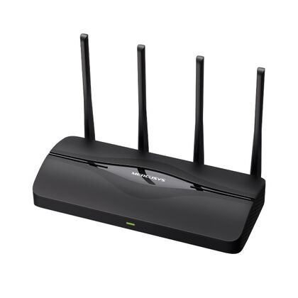 Роутер MERCUSYS Wi-Fi 7 MR27BE ( 2.4 ГГц 688 Мбит/ с, 5 ГГц 2880 Мбит/ с, 2х1Гбит/ с, 2х2.5Гбит/ с) MR27BE