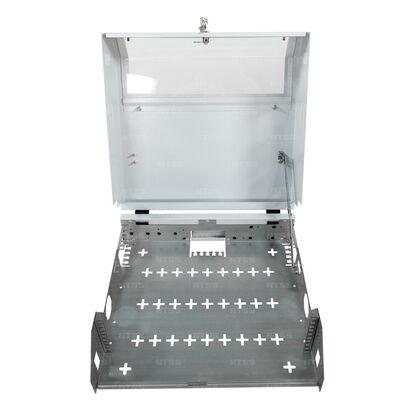 Шкаф настенный телекоммуникационный 19" 05U, 3U+2U, собранный, серый RAL 7035 (NTSS-SOHO5U)