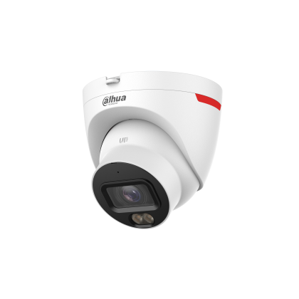 Видеокамера IP 4 Mp уличная Dahua купольная, f: 3.6 мм, 2688*1520, LED:30 м, карта до 256 Gb, микрофон (DH-IPC-HDW2449TP-S-LED-0360B-PRO)