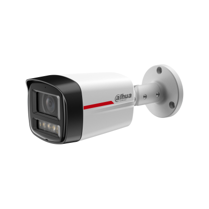 Видеокамера IP 4 Mp уличная Dahua цилиндрическая, f: 6.0 мм, 2688*1520, LED:50 м, карта до 256 Gb, микрофон (DH-IPC-HFW2449TLP-S-LED-0600B-PRO)