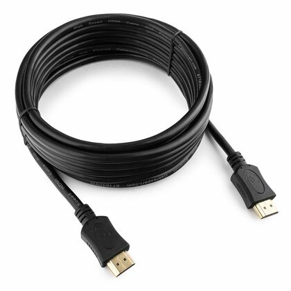 Кабель HDMI 4.5м Gembird/ Cablexpert v2.0 черный, омеднённая сталь, пакет (CC-HDMI4L-15)