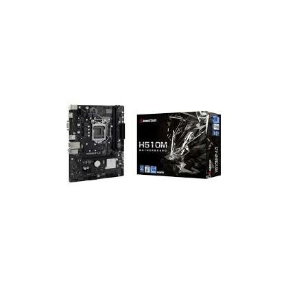Материнская плата Biostar LGA 1200: H510MHP 4.0 [H470, 2*DDR4, 1*PCI Ex1, 1*PCI Ex16, 4*SATA3, 1*M.2, 2хUSB 2.0, 2*USB 3.2, HDMI, D-Sub, Micro-ATX]