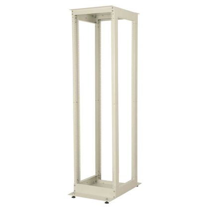 Стойка телекоммуникационная 19" 48U, двухрамная, Ш530xВ2289xГ870мм, серая (LN-OF48UDD870-LG)