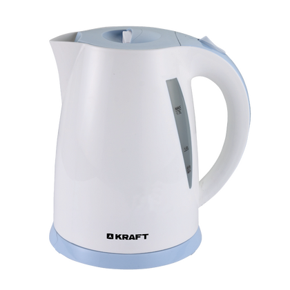 Чайник электрический Kraft KF-KP1728W белый (2200 Вт, объем - 1.8 л, корпус: пластик)