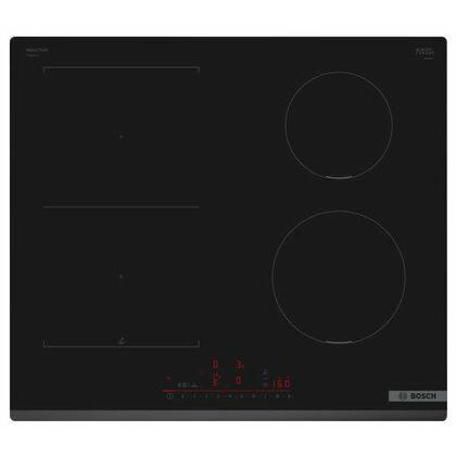 Индукционная варочная панель Bosch PVS631HC1E черный (конфорок - 4 шт, панель - стеклокерамика)