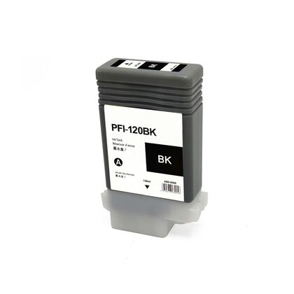 Картридж Canon PFI-120BK Black NV Print 130 мл (imagePROGRAF TM-200/ 205/ 300/ 305)