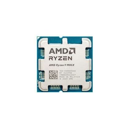 Процессор AM5 Ryzen 9 9900X Tray 3.90 ГГц (5,40 ГГц), 12 ядер, 24 потоков, Graphics, Ridge 120Вт (100-000000662 )