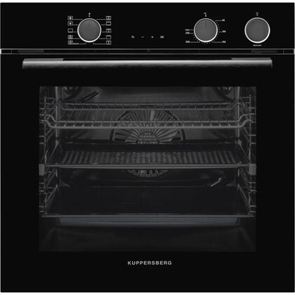 Электрический встраиваемый духовой шкаф Kuppersberg KSO 610 B черный ( объем - 80 л. t -250°)