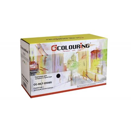 Картридж Samsung MLT-D108S Colouring 1500стр. (ML-1640/ 1641/ 1645/ 2240/ 2241) с чипом