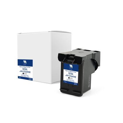 Картридж HP DJ CC641HE №121XL Black 18 мл NV Print (DJ D1600/ D1663/ D2500/ D2563)