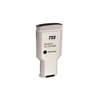 Картридж HP DJ F9J68A (№728) Matte Black 300 мл NV Print (DJ T730/ T830)