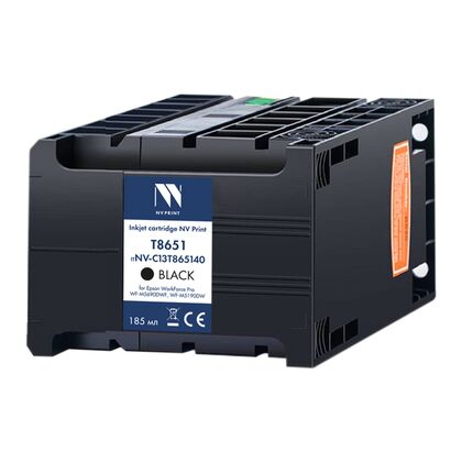 Картридж Epson C13T865140 T8651 Black NV Print 10 000 стр (WF-M5190DW/ WF-M5690)