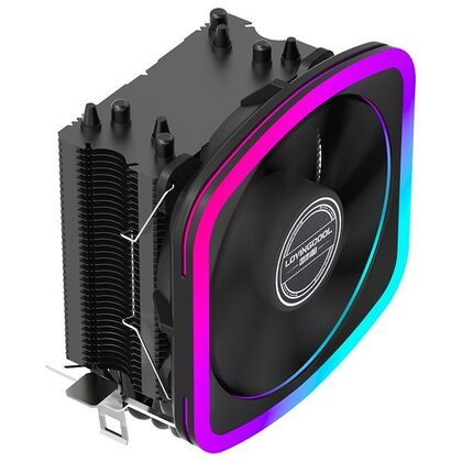 Система охлаждения Для процессора Lovingcool 205 W LC-K200B RGB (1200/ 1700/ 2011/ AM4/ AM5, 4 Pin, 120 мм) LC-K200B