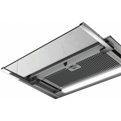 Вытяжка встраиваемая ELICA GLASS OUT IX/ A/ 60-PRF0109787 серебристый (управление - электронное, 1000 м³/ ч, потребляемая мощность - 227 Вт)