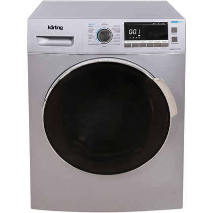 Стиральная машина Korting KWM 49IT1470 S серебристый (загрузка - 7 кг, управление - комбинированное)