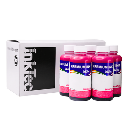 Чернила Epson (E0019-100MM) Ecotank 003/ 103/ 112/ 115 (WF-C5710/ C5790/ C8690/ C8190/ C5290/ L3210/ L3250/ L3256/ L8180/ L15150), 100мл, Magenta, Pigment, InkTec
