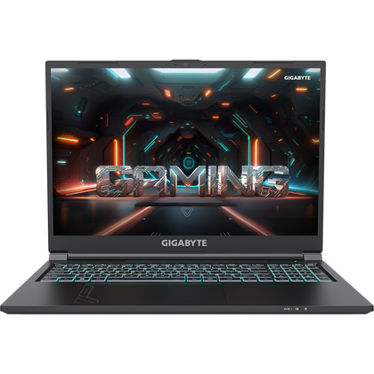 Ноутбук Gigabyte 16,0"/ Intel i7-13620H (2.4GHz до 4.9GHz)/ 16Гб/ SSD 512Гб/ GeForce RTX 4060 6Gb (1920x1200) IPS/ DOS/ Черный KF-H3KZ853KD (KF-H3KZ853KD)