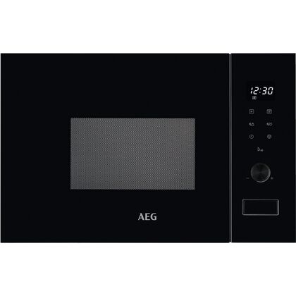 Микроволновая печь встраиваемая AEG MSB2057D-B черный (20 л, мощность - 800 Вт, электронное)