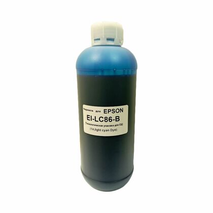 Чернила Epson универсальные Light Cyan 1л MyInk EI-LC86-B (Технологическая упаковка для СЦ)