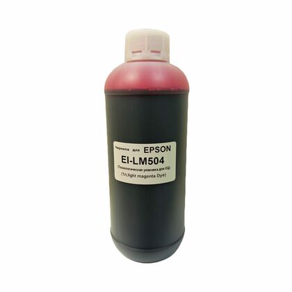 Чернила Epson универсальные Light magenta 1л MyInk EI-LM504 (Технологическая упаковка для СЦ)