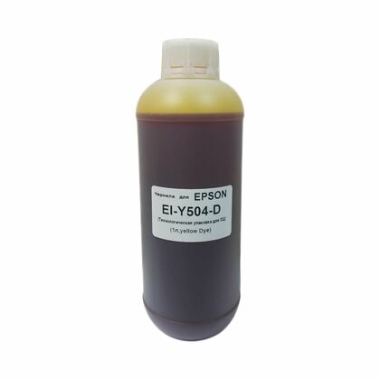 Чернила Epson универсальные Yellow 1л MyInk EI-Y504-D (Технологическая упаковка для СЦ)
