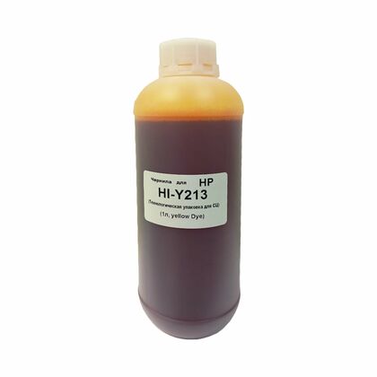 Чернила HP универсальные Yellow 1л MyInk HI-Y213 (Технологическая упаковка для СЦ)