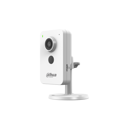 Видеокамера IP 2 Mp Внутренняя Dahua Квадратная, f:2.8 мм,1920*1080, ИК:30 м, карта до256 Gb,Wifi,Микрофон(DH-C2K-P-0280B)