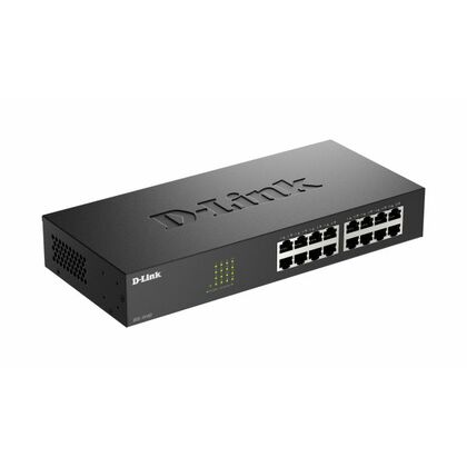 Неуправляемый коммутатор 16 портов D-Link DES-1016D/ I1A ( 16x100Мбит/ с) корпус - металл