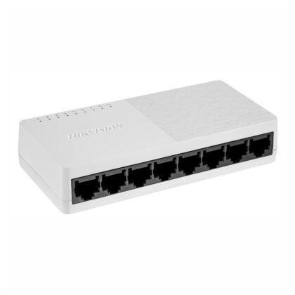 Неуправляемый коммутатор 08 портов Hikvision DS-3E0108D-O ( 8x100Мбит/ с) корпус - пластик