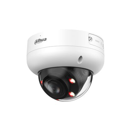 Видеокамера IP 4 Mp уличная Dahua купольная, f: 2.7-13.5 мм, 2688*1520, ИК: 50 м, LED:50 м, антивандальная, карта до 512 Gb, микрофон (DH-IPC-HDBW3449