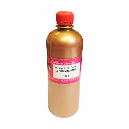 Тонер HP CLJ M452/ M477 Magenta 100г. фл. Gold ATM Mitsubishi (CLJ M252/ M277/ M452/ M477)