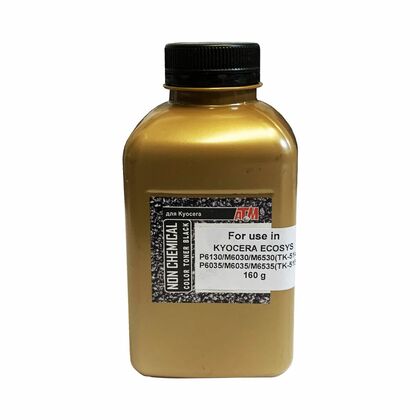 Тонер Kyocera TK-5140K/ TK-5150K/ TK-5270K/ TK-5280K/ TK-8115K Black 160г. фл. Gold ATM Mitsubishi