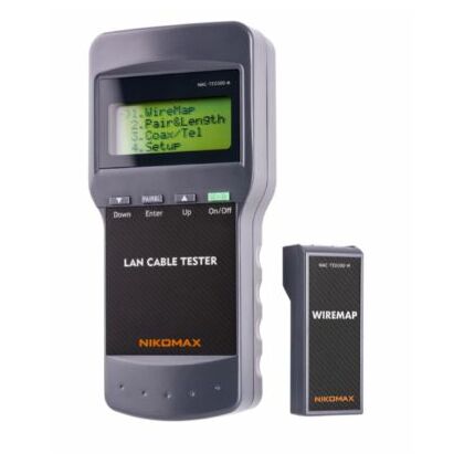 Кабельный Тестер Nikomax RJ45, с функцией измерения длины (NMC-TED300)