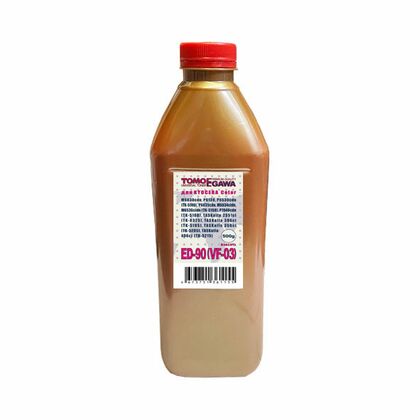 Тонер Kyocera TK-5140/ TK-5150/ TK-5160/ TK-5195/ TK-5205/ TK-5215/ TK-8325/ TK-8115 Magenta 500г. фл. Gold ATM Tomoegawa ED-90 (VF-03)