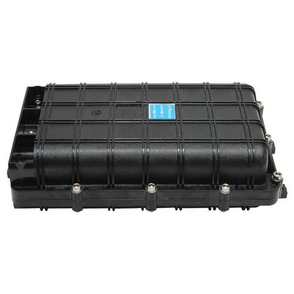 Муфта оптическая тупиковая GJS-5002 (4 кассеты на 12 сварок, емкость до 48/ 96 волокон, 323*202*86)